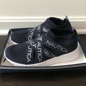 Nautica Patrika Navy Women’s Slip-On Jogger Sneaker